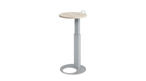 Drift height adjustable laptop table by RightAngle
